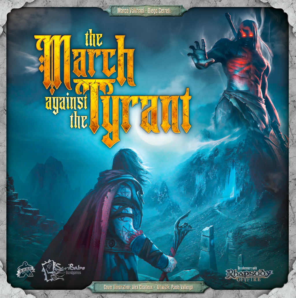 The March Against the Tyrant – A Saga Épica do Rhapsody of Fire no Tabuleiro